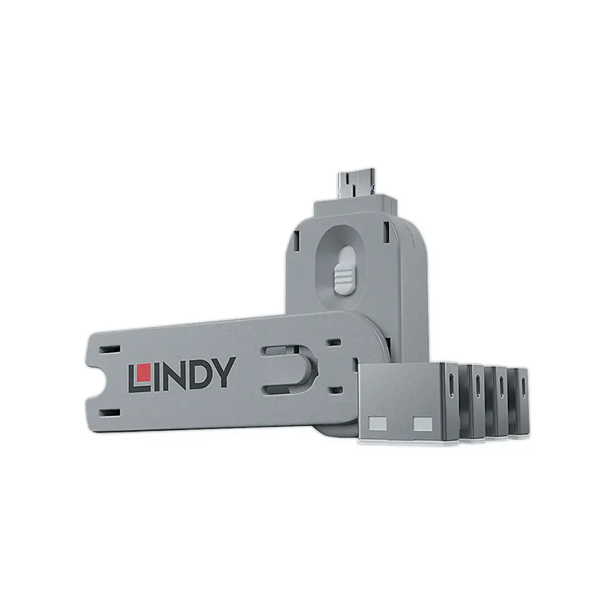Cl&eacute; pour bloqueurs de port USB Type A - 4 verrous - Blanc - LINDY 