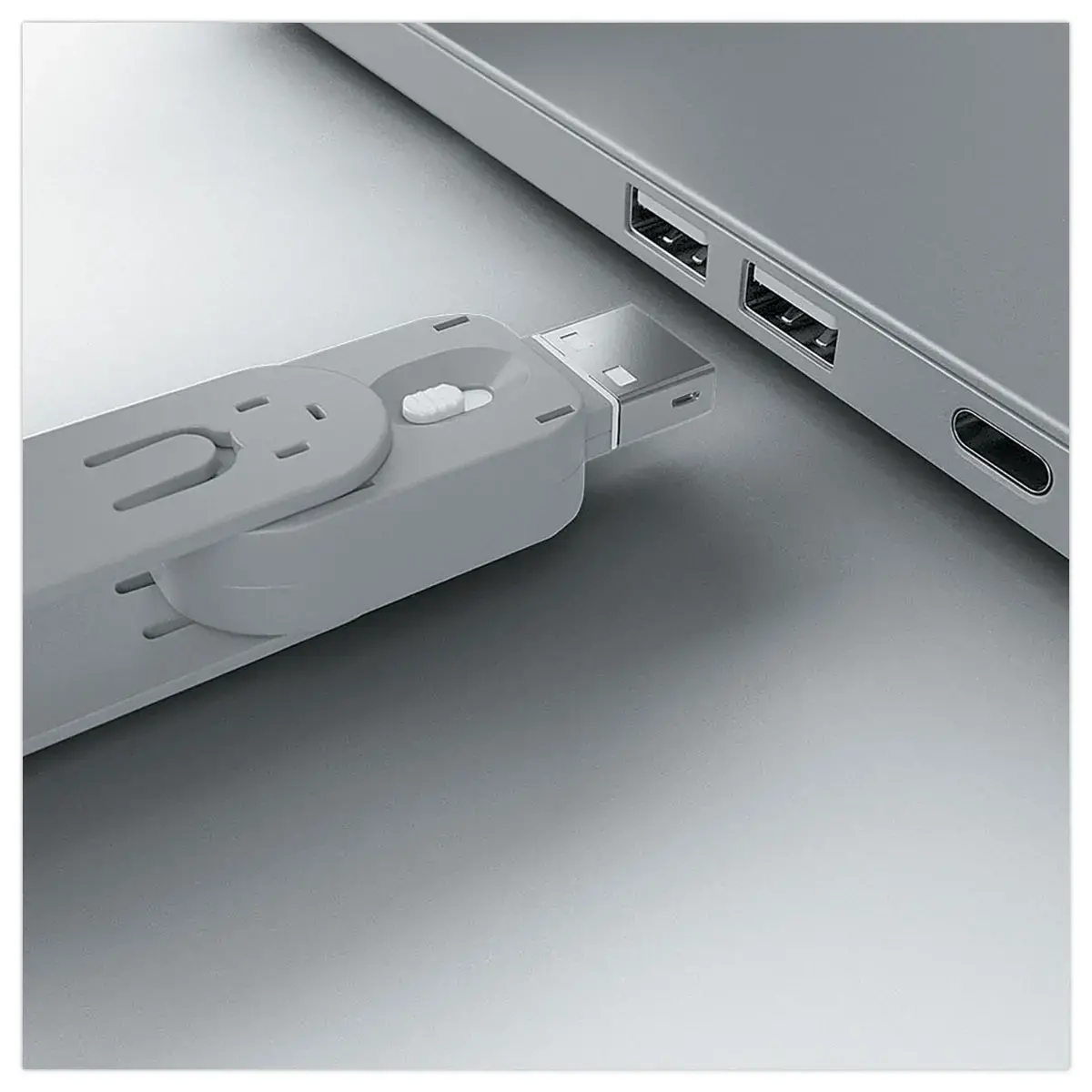 Cl&eacute; pour bloqueurs de port USB Type A - 4 verrous - Blanc - LINDY 