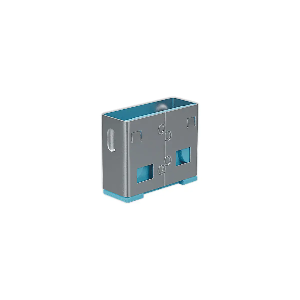 Bloqueurs de port USB Type A sans clé - Bleu - LINDY