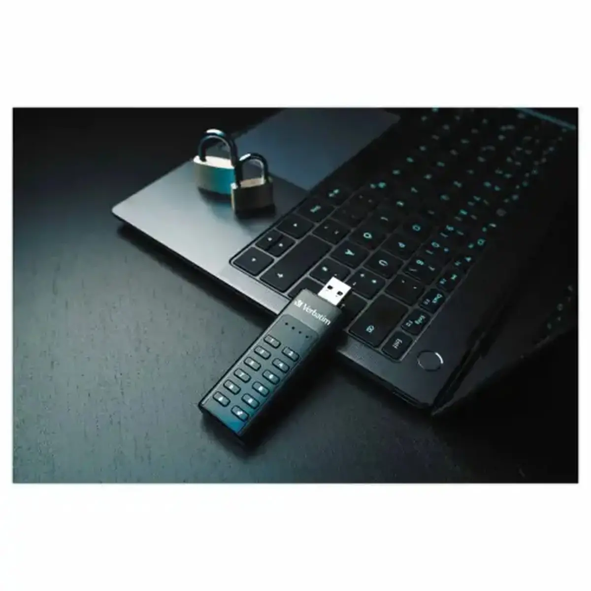 Cl&eacute; USB Chiffr&eacute;e Verbatim 128Go USB 3.0 