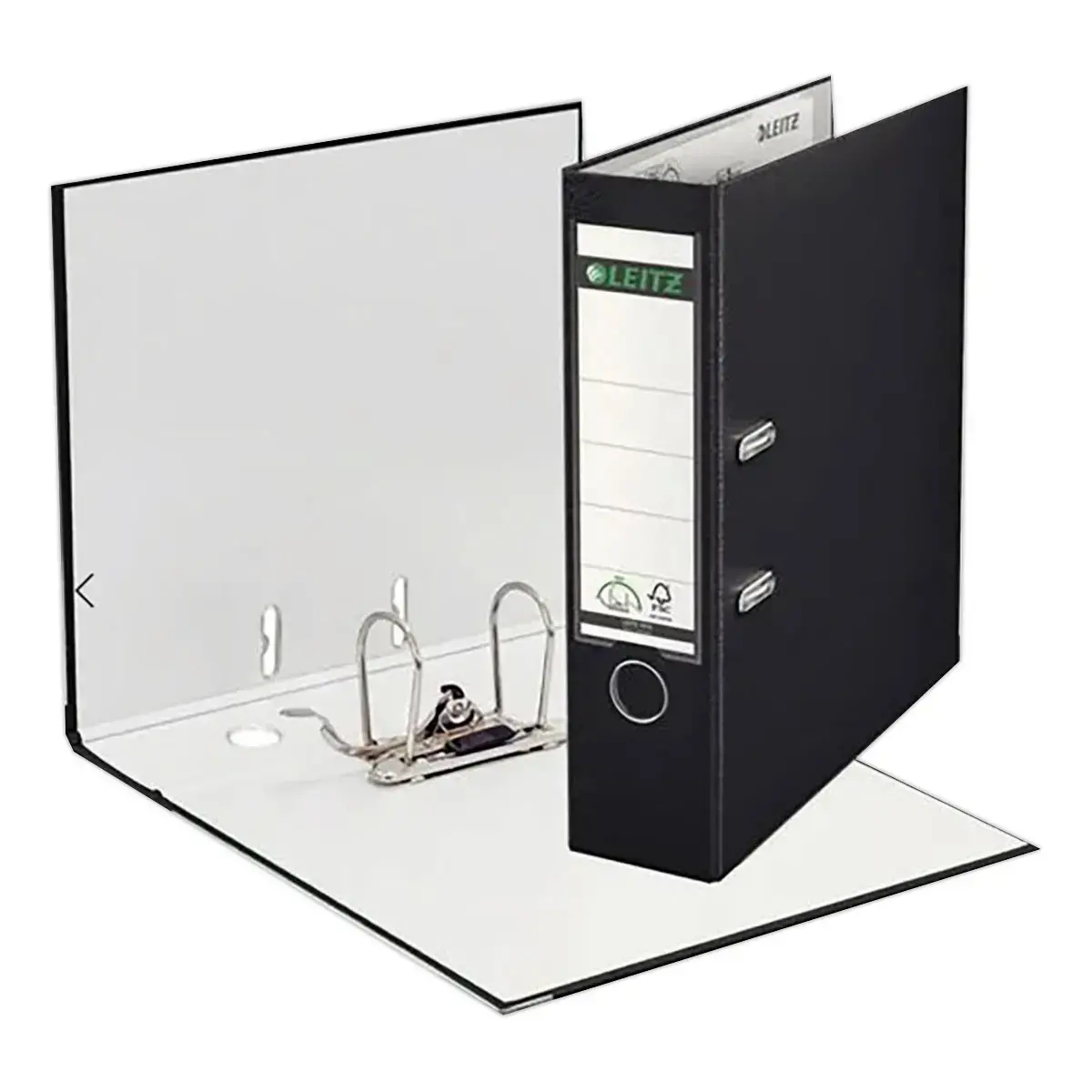Classeur à levier Leitz 180° A4, 80 mm, noir