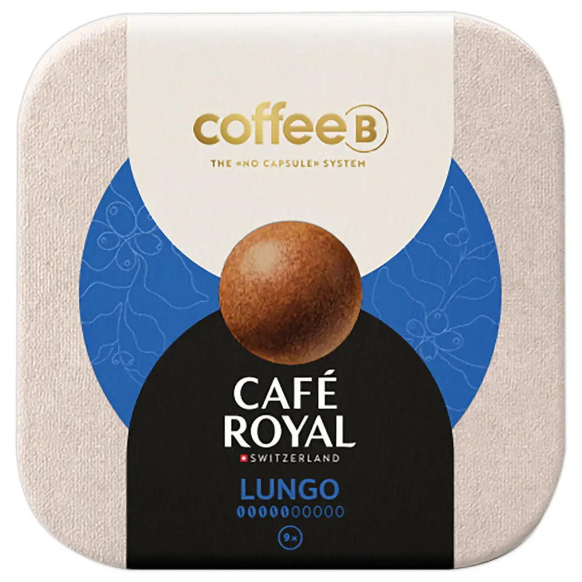 Boîte de 9 boules Coffee B - Cafe Royal - Lungo