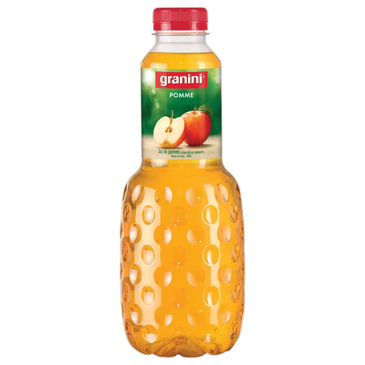 6 Jus de pomme Granini 1L - 6 bouteillesPET 