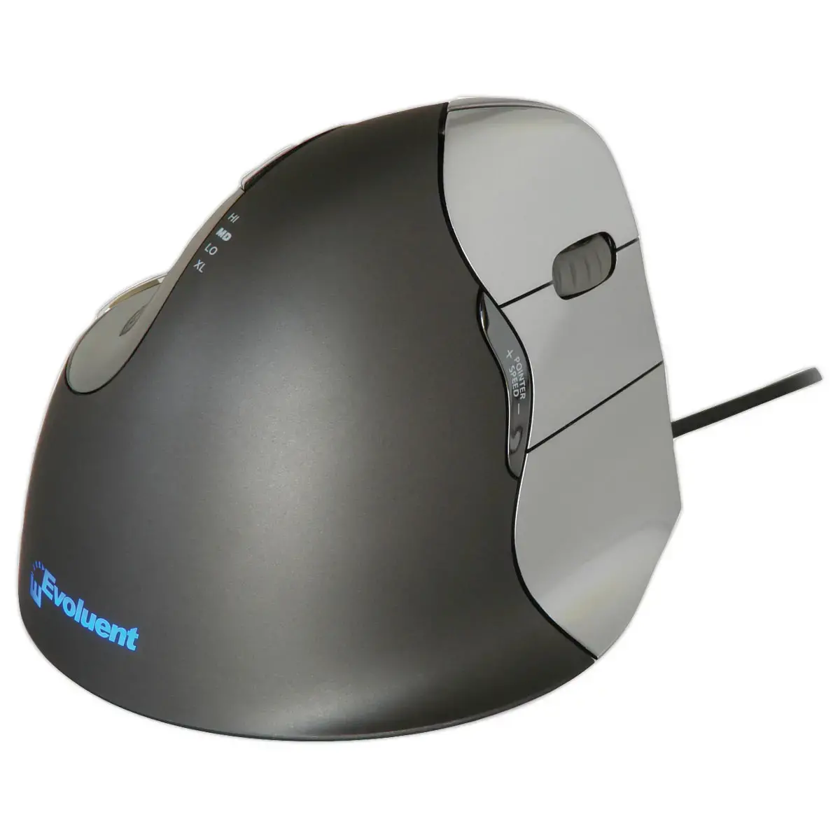 Souris ergonomique verticale filaire Evoluent 4 droitier