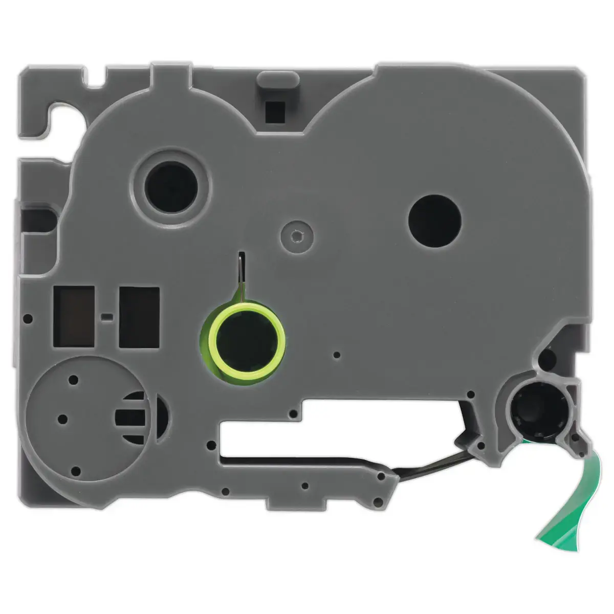 Ruban comp BROTHER TZE 751 24mm - noir/vert