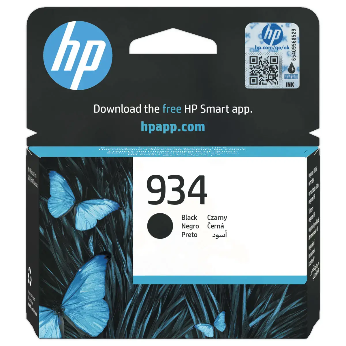Cartouche Jet d'encre 934 HP - Noir
