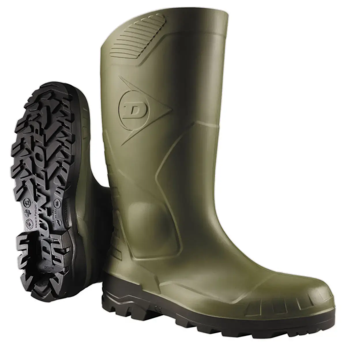 Paire Bottes de sécurité DEVON FULL SAFETY S5 - Pointure 42 - Dunlop