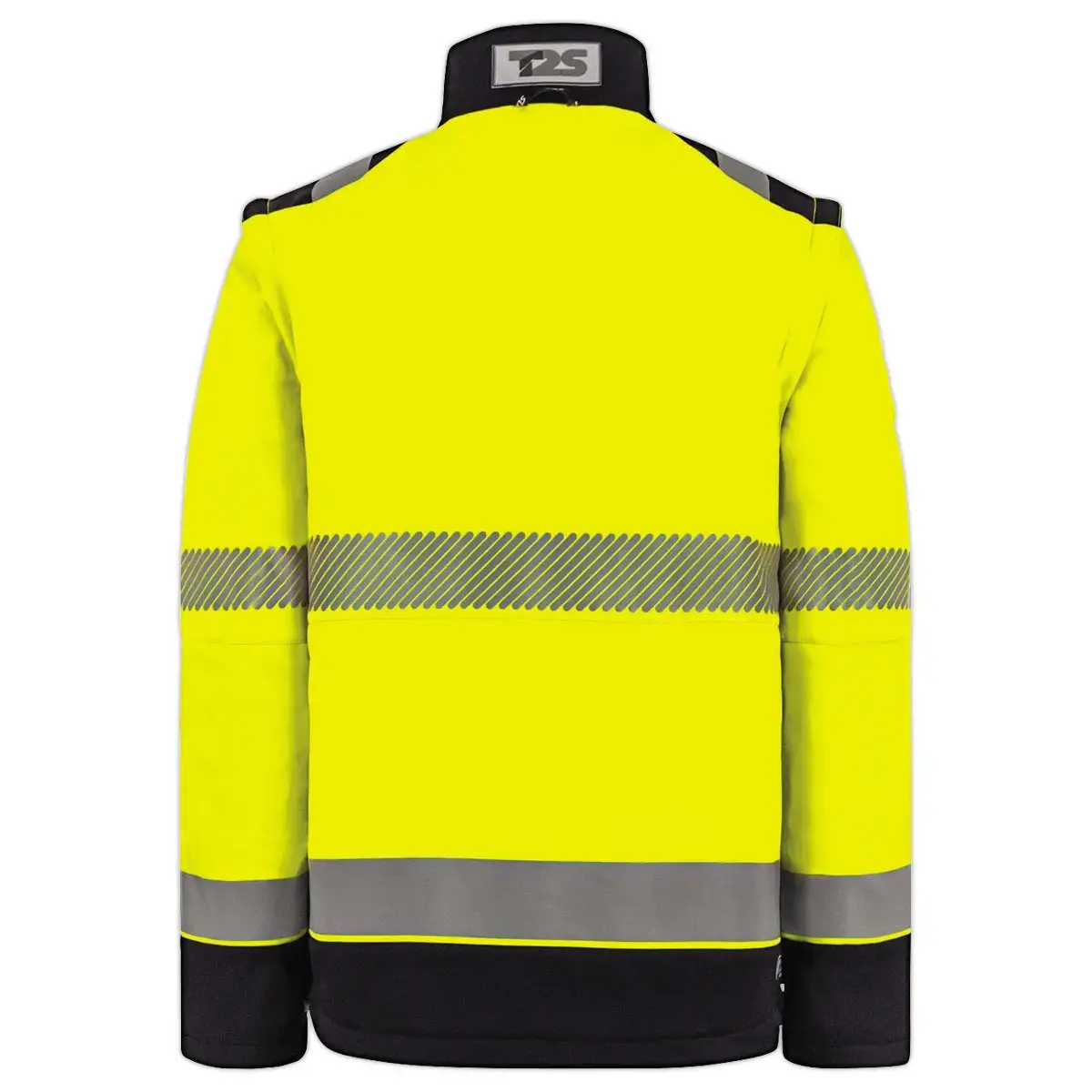 Softshell jaune haute visibilité E-VISION - Certifiée GRS - Taille L - T2S