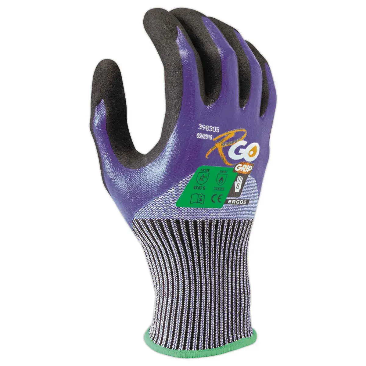 10 paires de gants manutention tricotés HPPE J13 - Taille 9 - RG