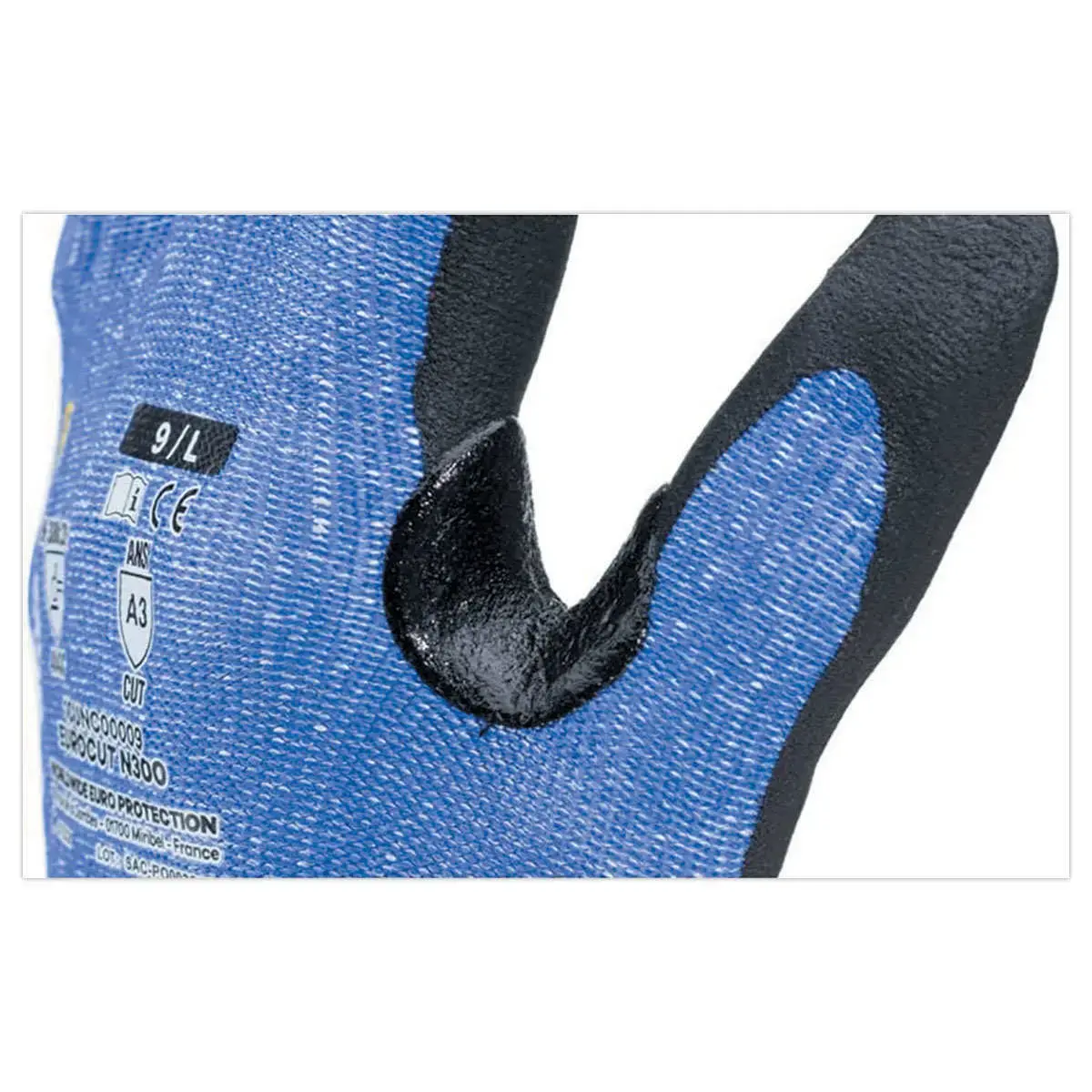 10 Gants de manutention anti-coupure EUROCUT N300 - Jauge 13 - Taille 11 - RG