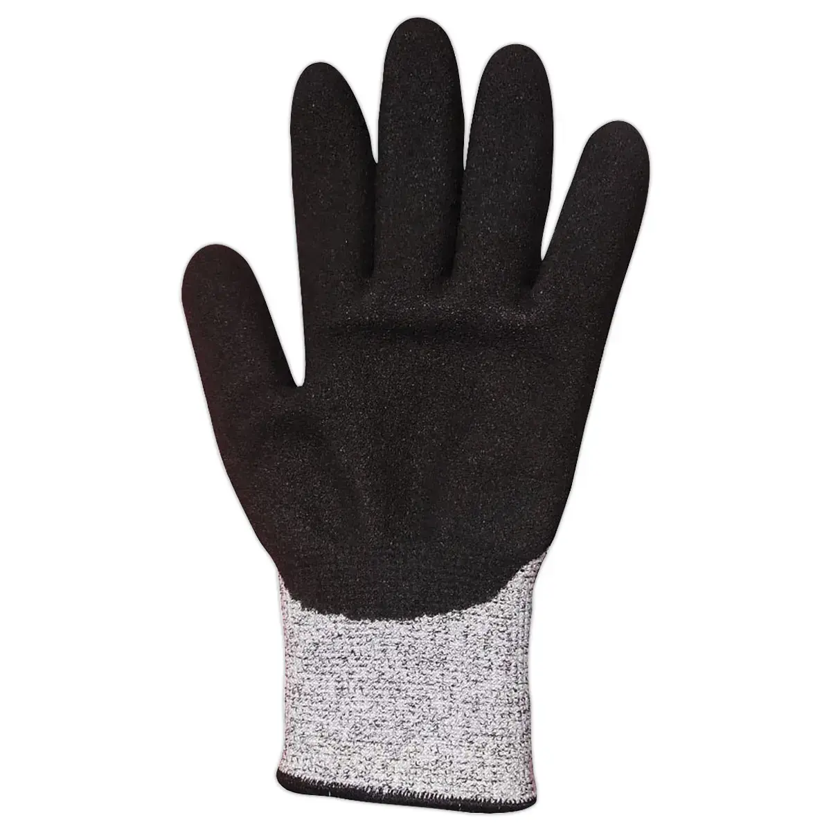 12 paires de gants manutention - mousse nitrile SANDY - gris/noir - Taille 6 - RG