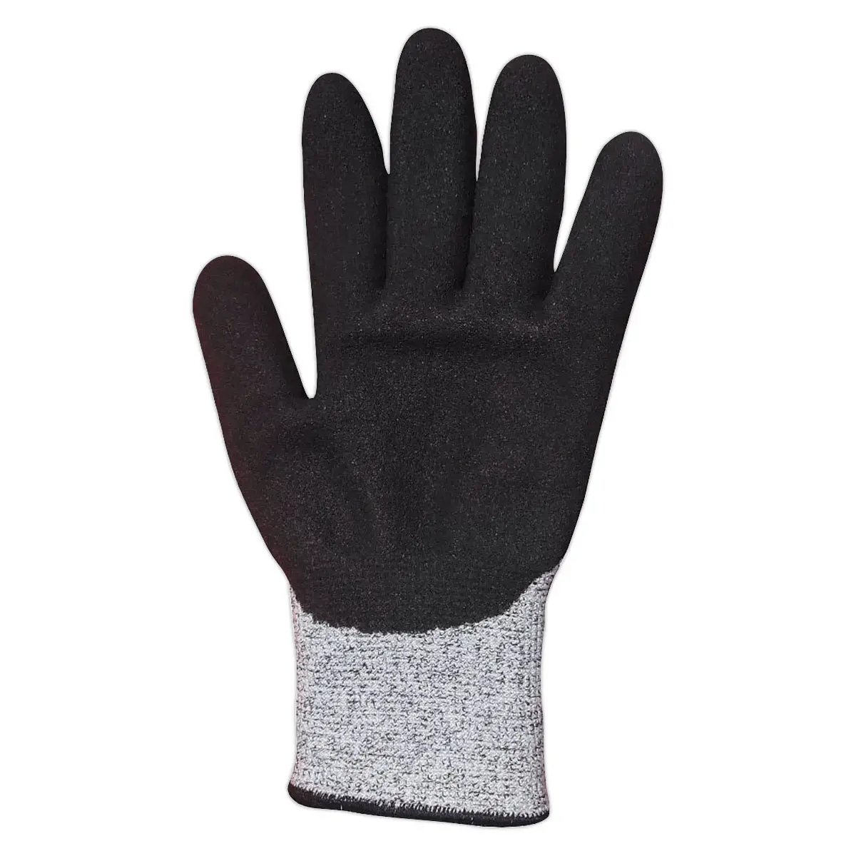 12 paires de gants manutention - mousse nitrile SANDY - gris/noir - Taille 11 - RG 