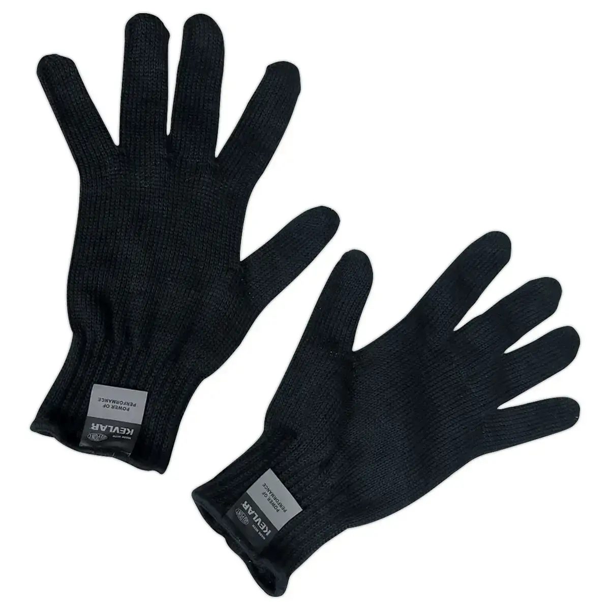 12 Gants de manutention en fil Kevlar et acier - Jauge 10 - Taille 10 - RG 