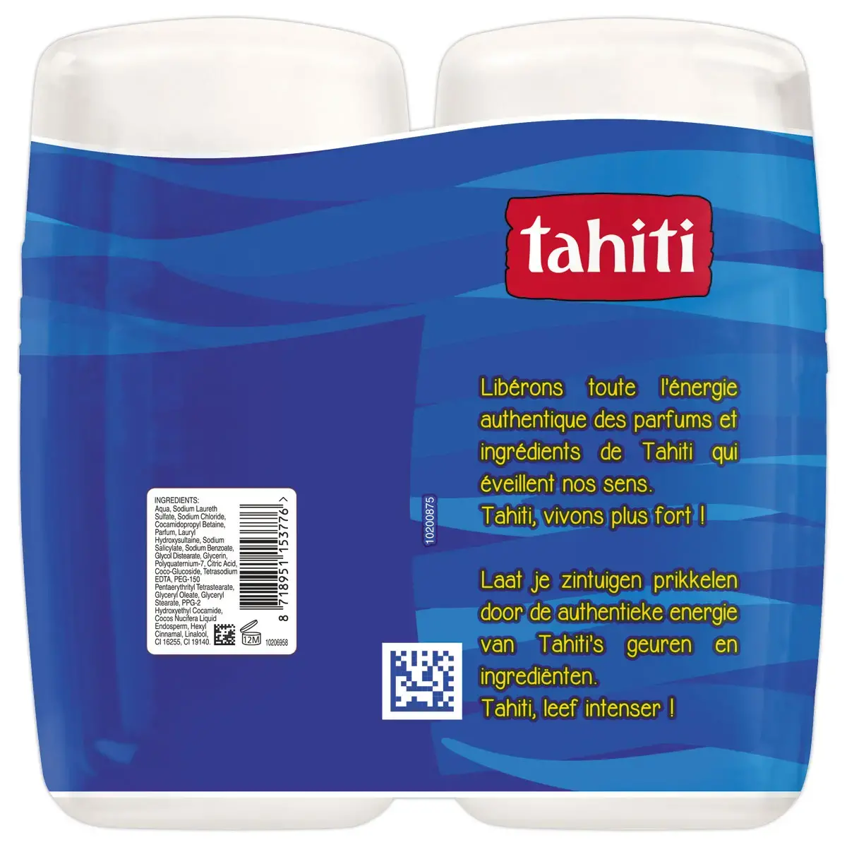 2 gels douche Tahiti Coco 250ML 
