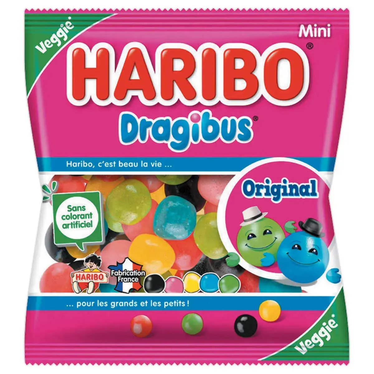 Sachet HARIBO Dragibus 40G 
