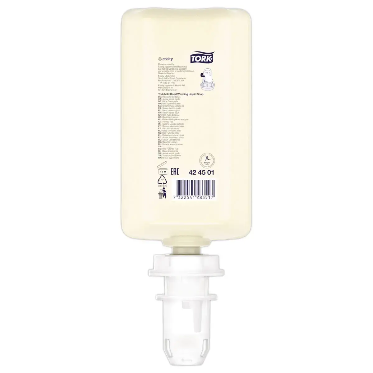 Recharge savon liquide S4 - Senteur douce - TORK