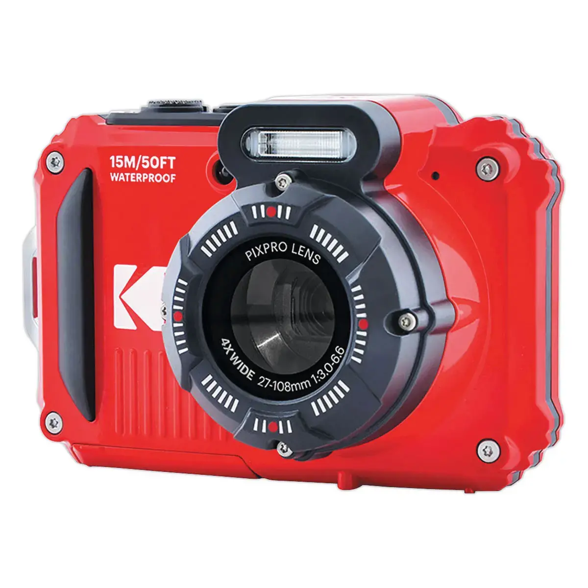 Appareil photo comoact PIXPRO WPZ2 KODAK Rouge