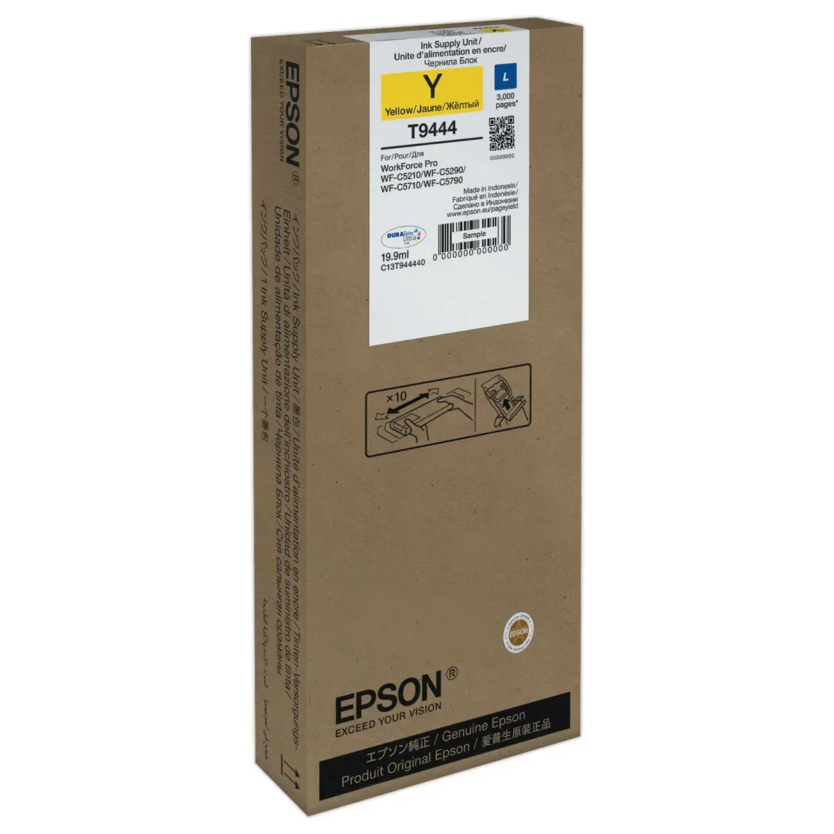 Cartouche T9442 - Jaune - Epson 