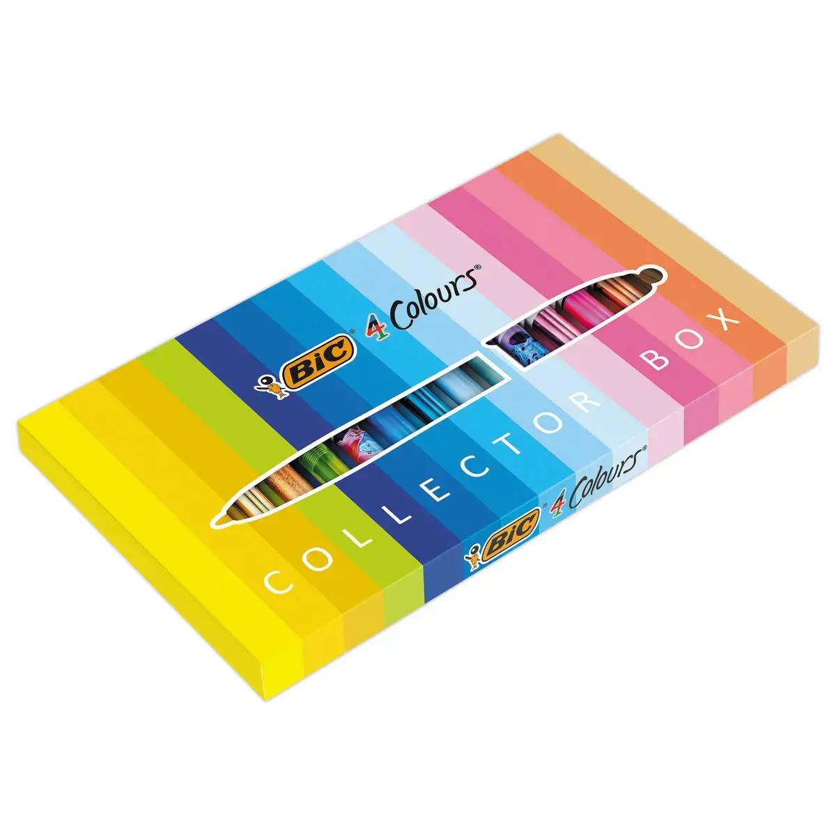 15 Stylos 4 couleurs - Coffret collector - BIC