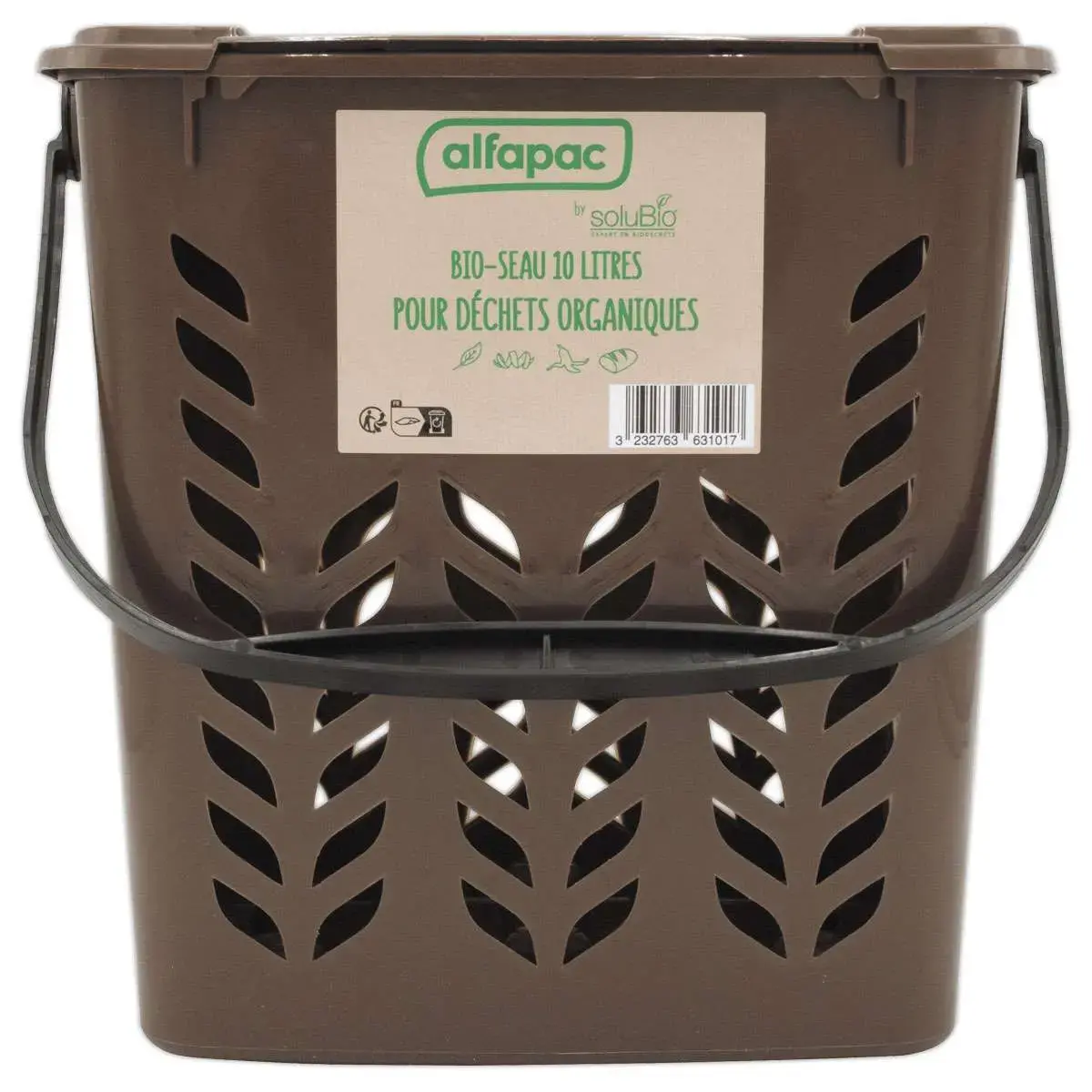 bio-seau 10L pour la collecte de déchets organiques