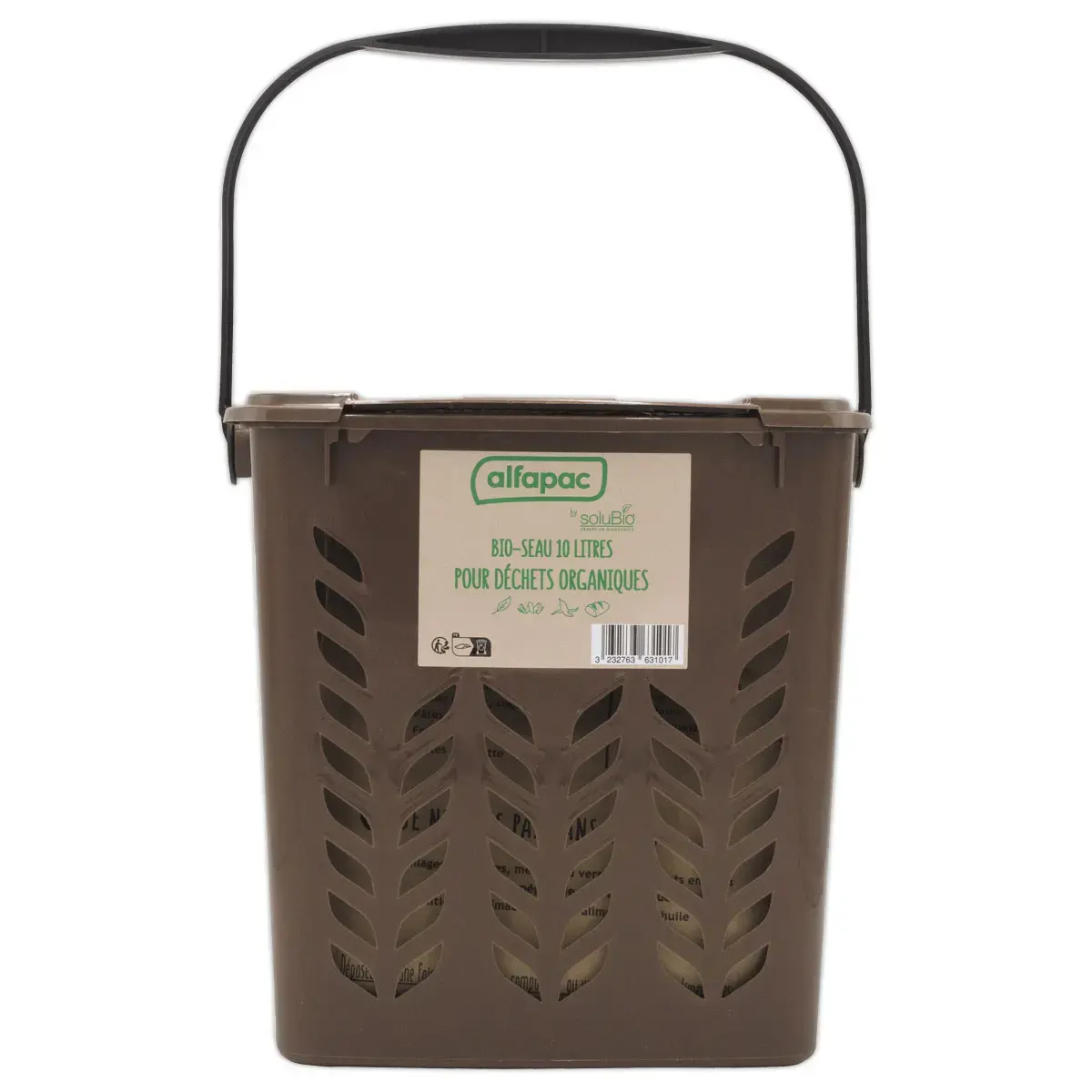 bio-seau 10L pour la collecte de déchets organiques