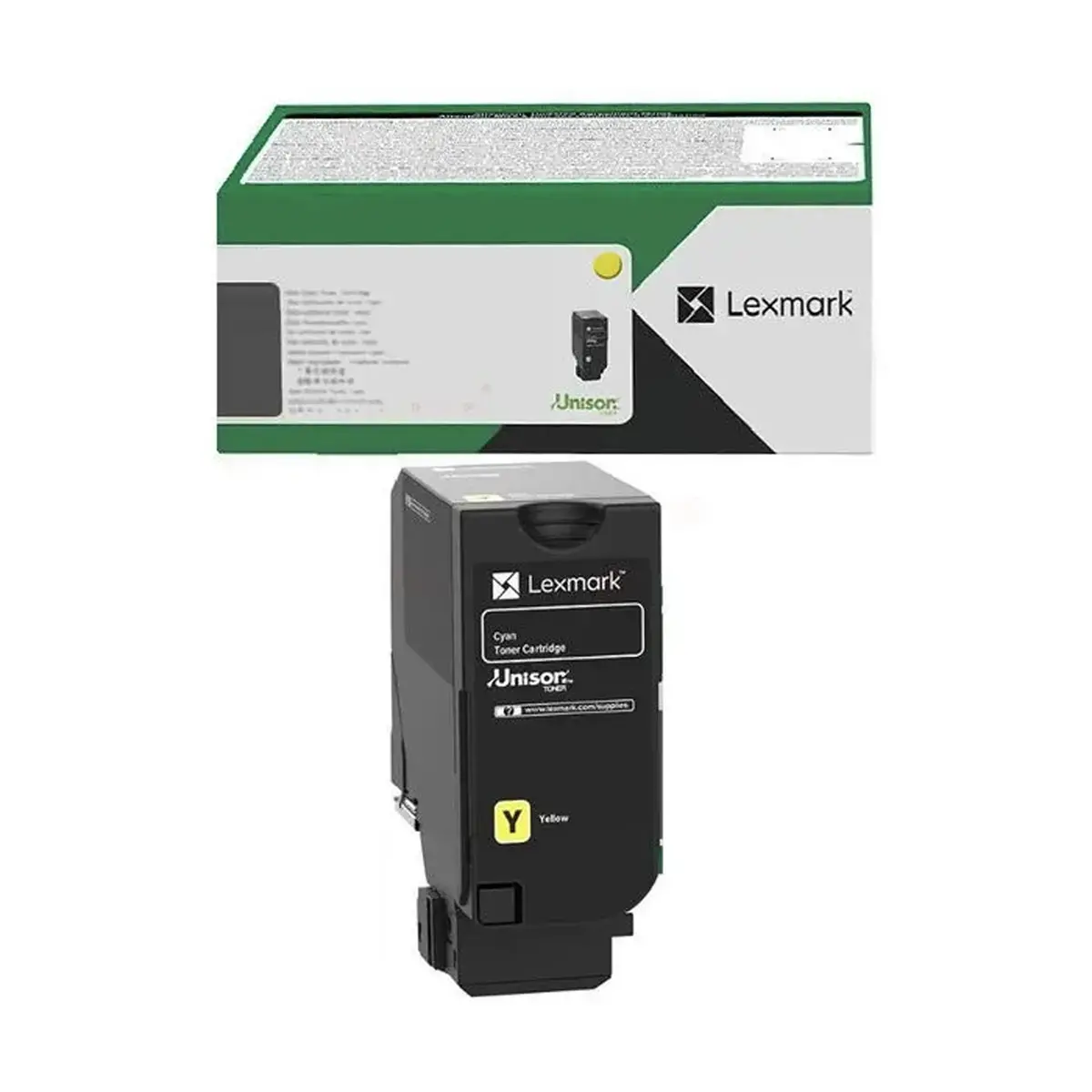 Toner LEXMARK 81C2XY0 jaune