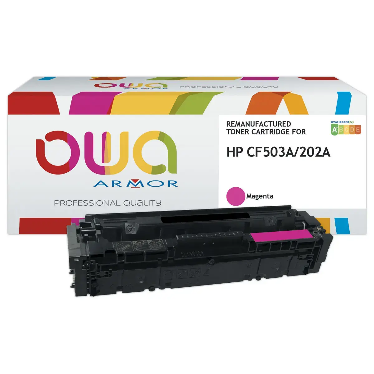 Toner équivalent HP CF503A magenta