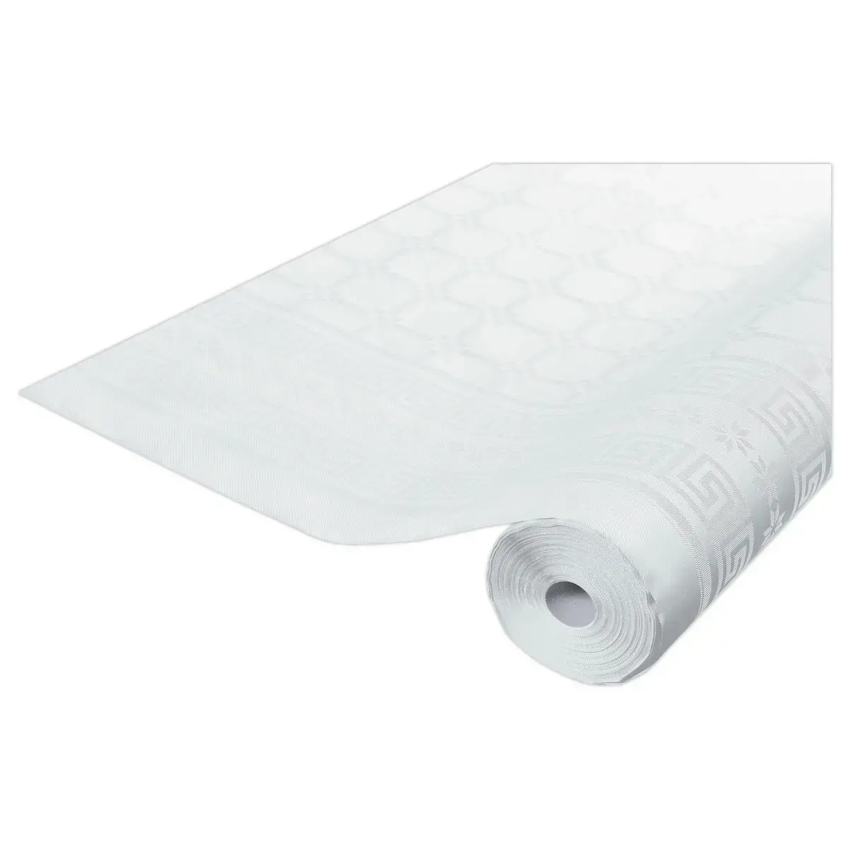 Nappe en papier 10x1,18 m en rouleau Blanc - Pro nappe