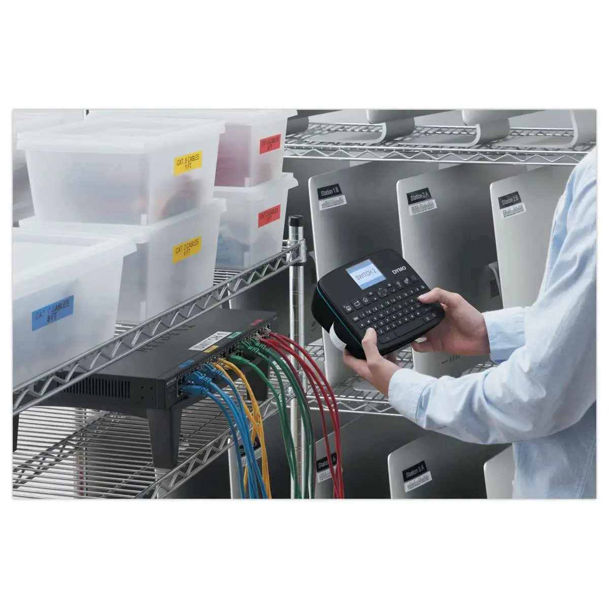 Kit titreuse DYMO Label Manager 640 CB 