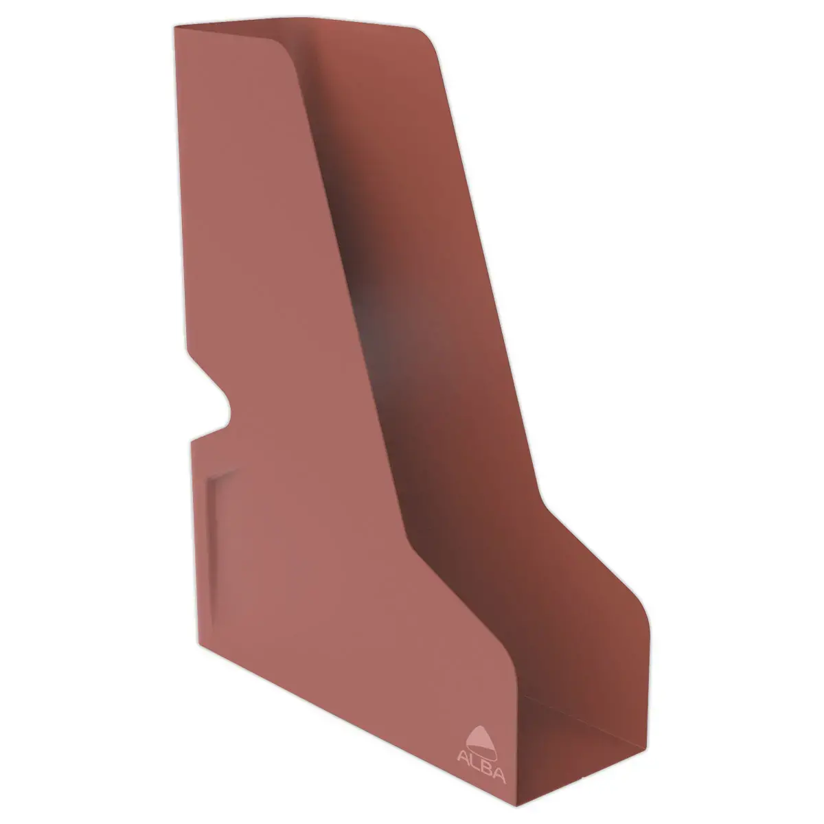 Porte-revues m&eacute;tal - Terracotta - ALBA 