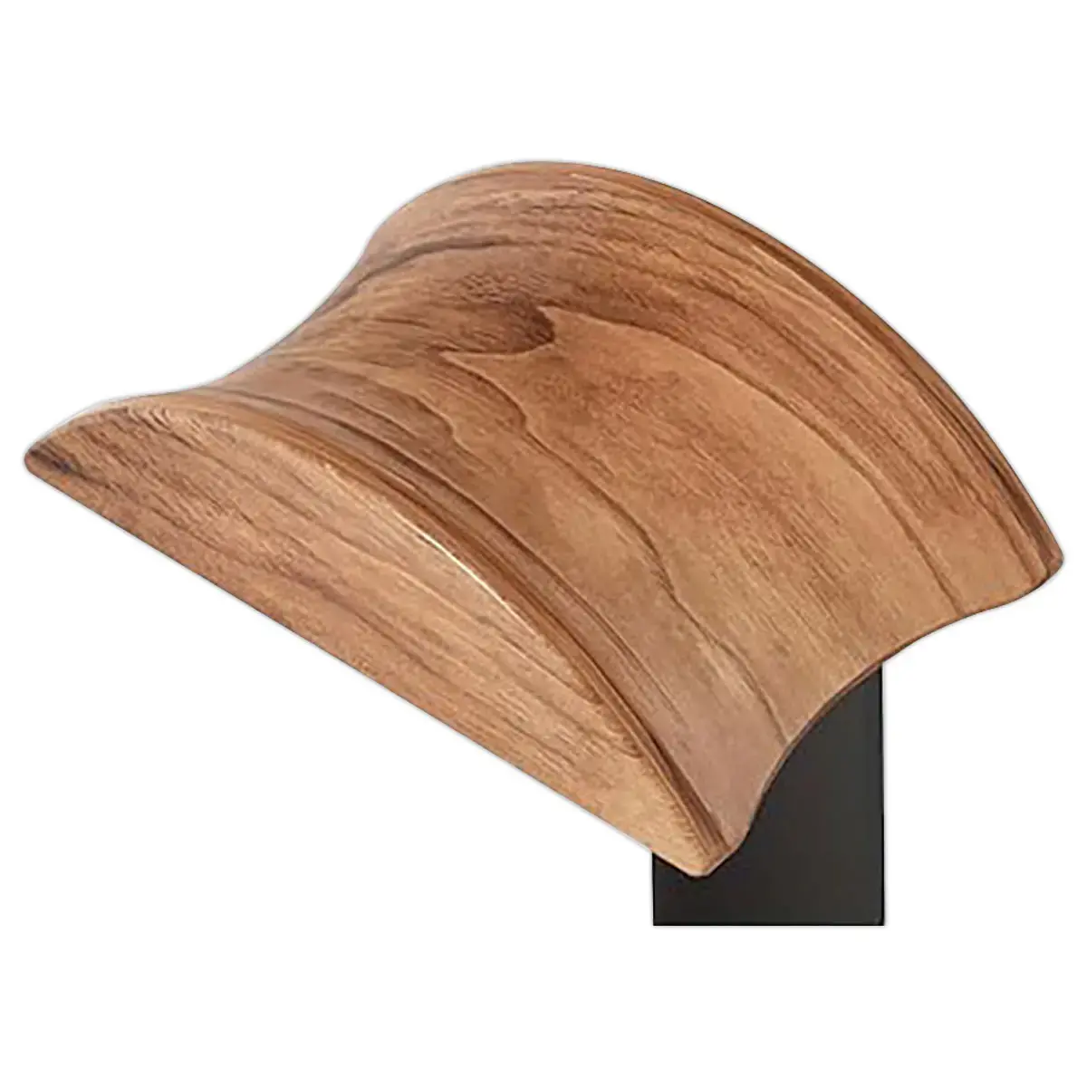 Support de casque bois bois