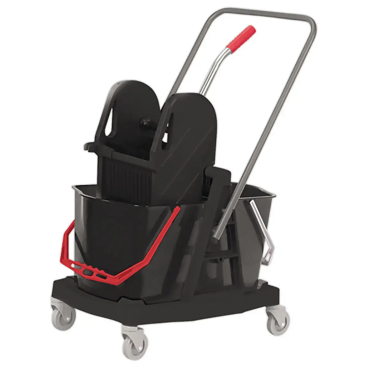 Chariot double seaux 