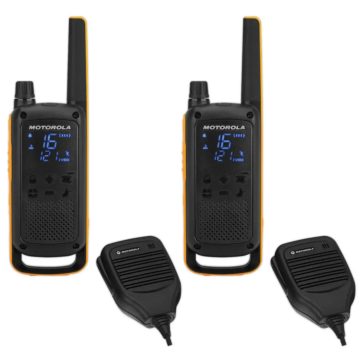 Talkie Walkie T82 Extr&egrave;me Quad - Noir - Lot de 4 