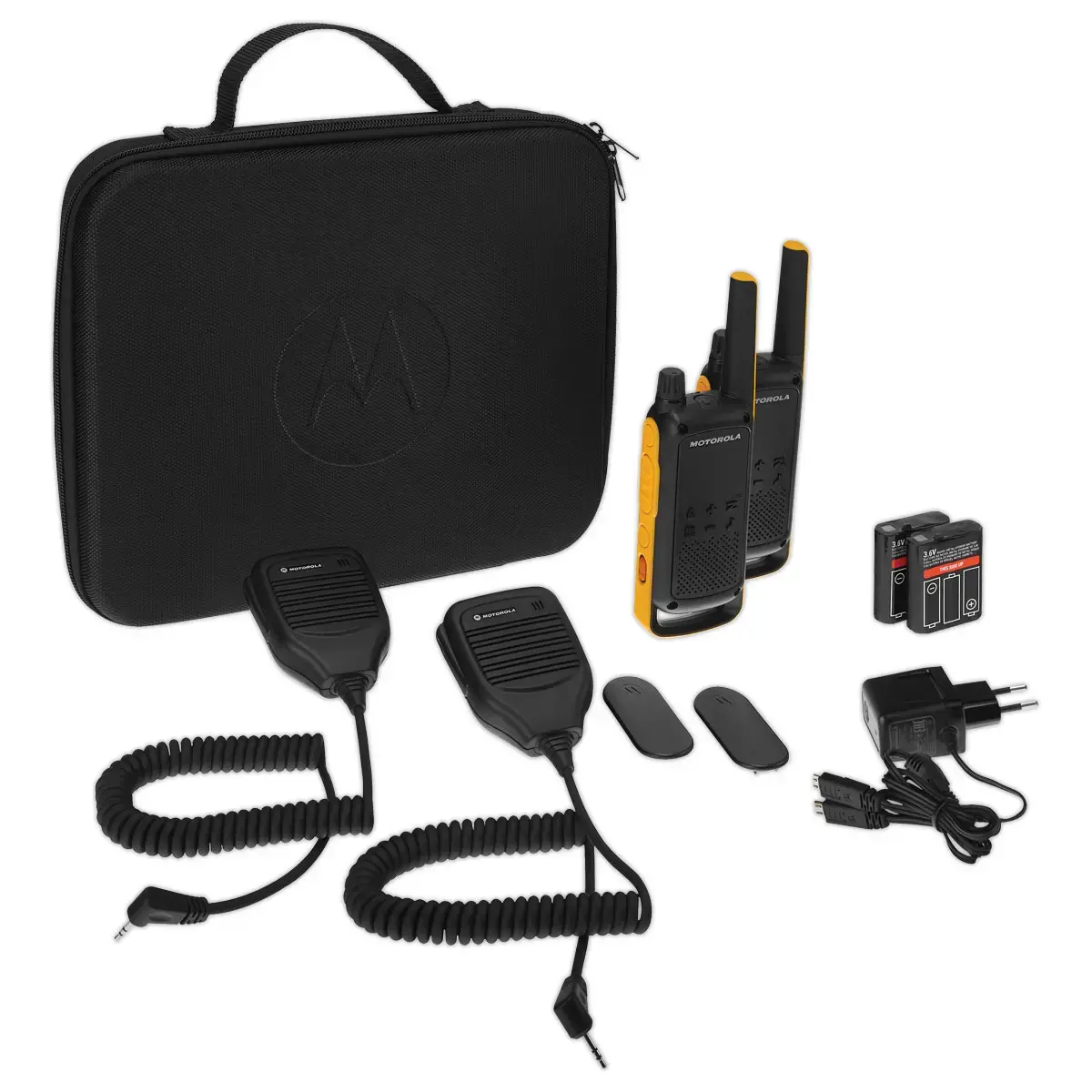 Talkie Walkie T82 Extr&egrave;me Quad - Noir - Lot de 4 