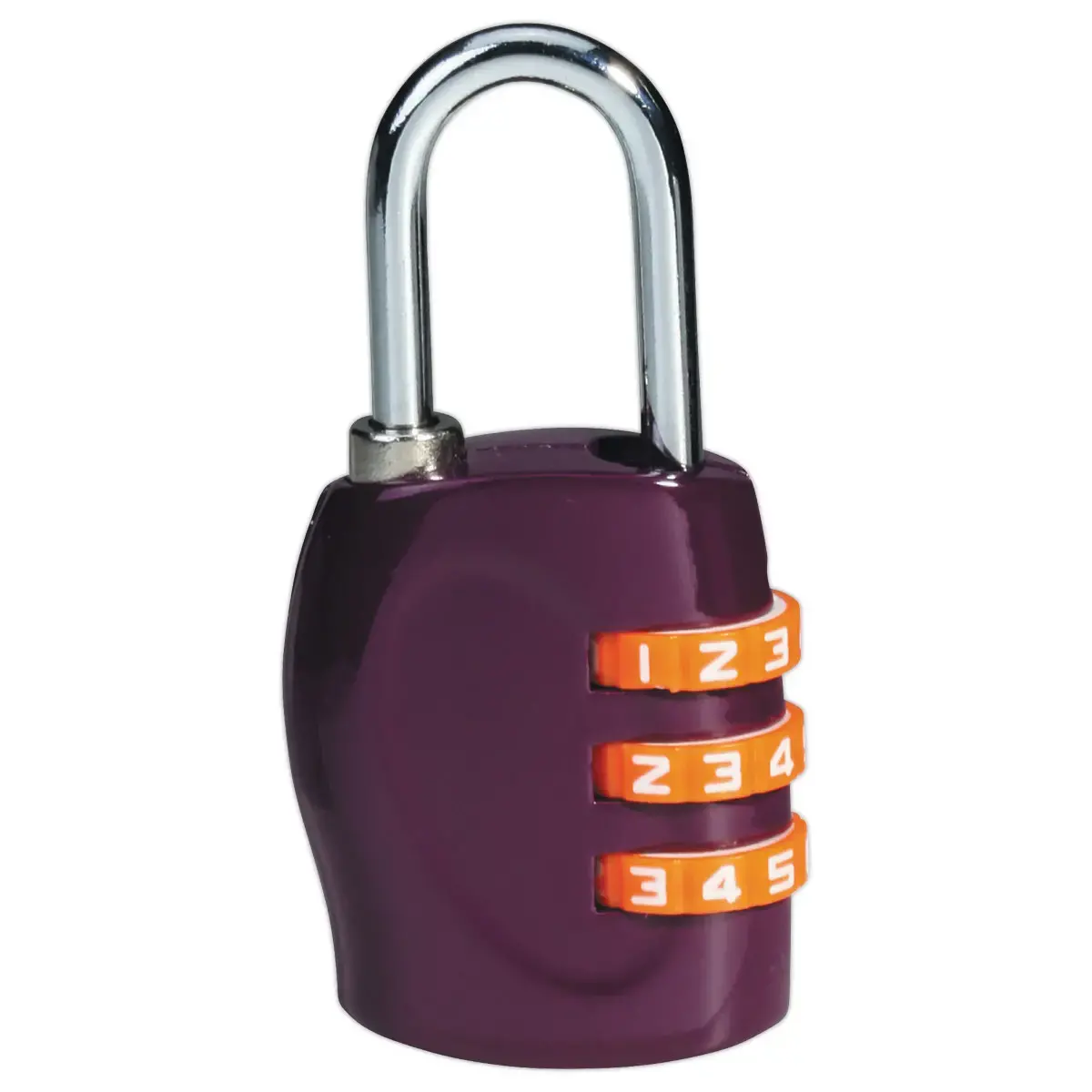 Cadenas à combinaison - Violet - Sign
