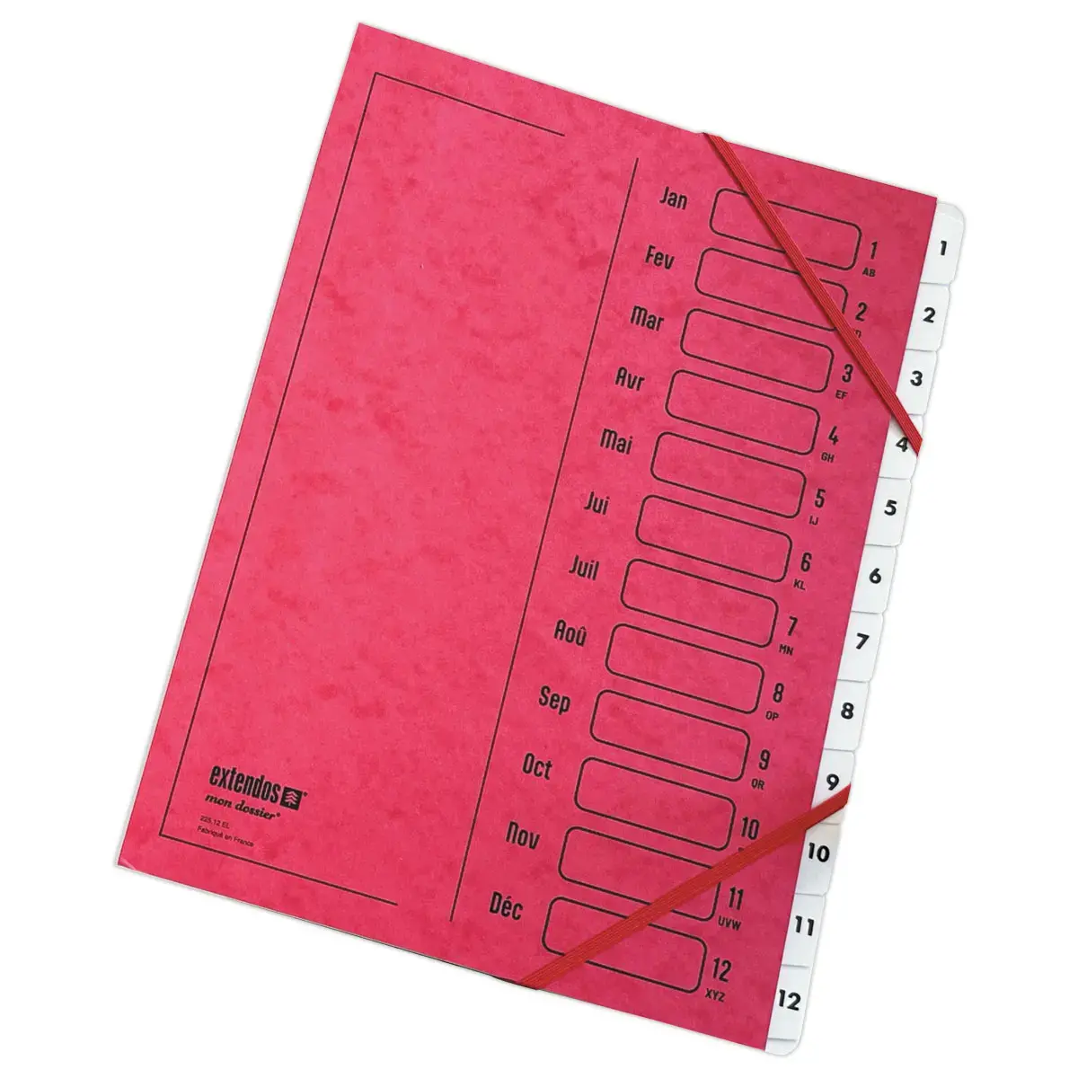 Trieur touches Mylar 12 compartiments 