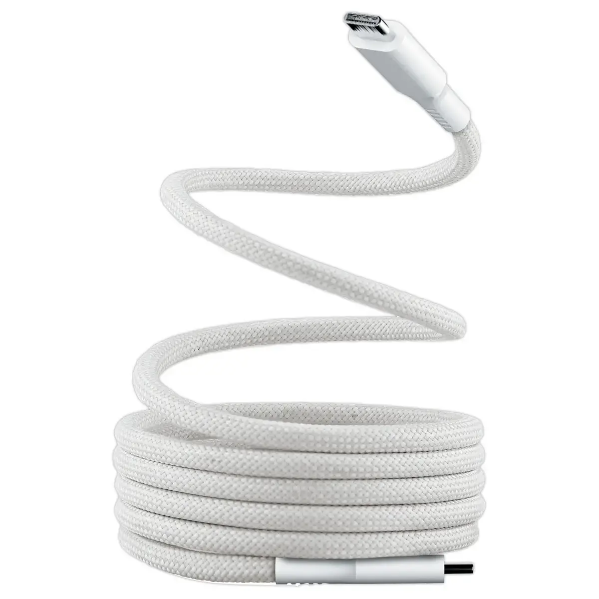 C&acirc;ble USB-C/USB-C magn&eacute;tique - Blanc - T'NB 