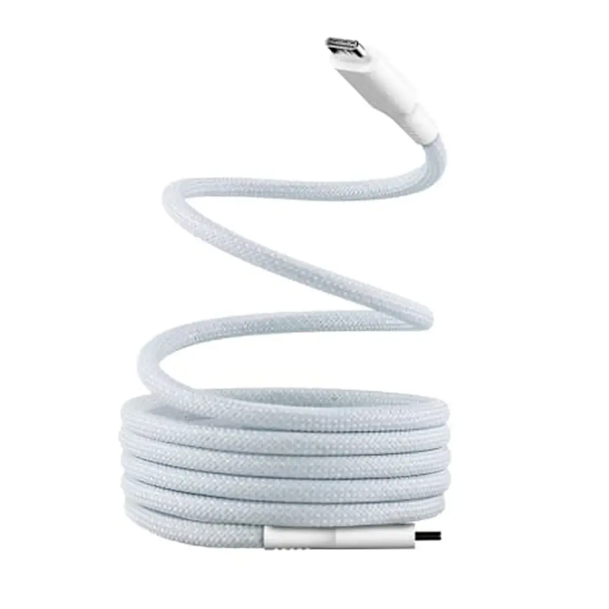 C&acirc;ble USB-C/USB-C magn&eacute;tique - Bleu et blanc - T'NB 