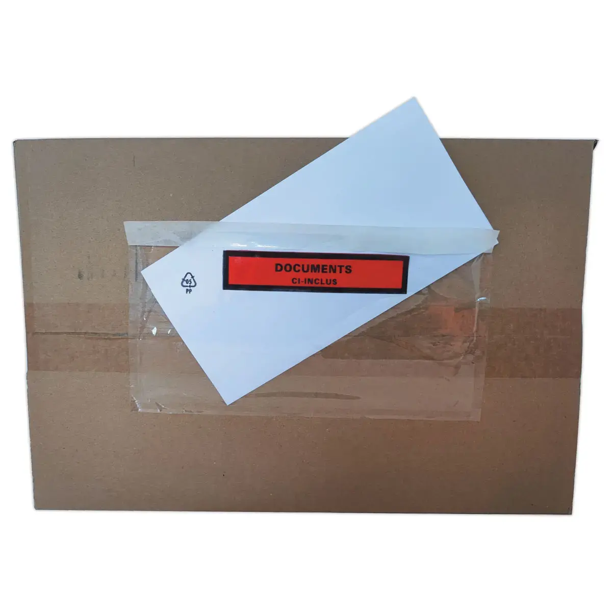 1000 Pochettes Documents ci-inclus pour DL PP imprimé 110X220 mm