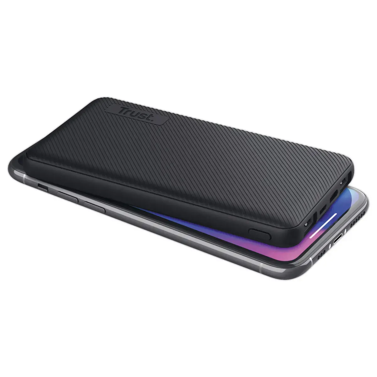 Batterie externe Powerbank Trust PrimoEco 10.000 mAh - Noir