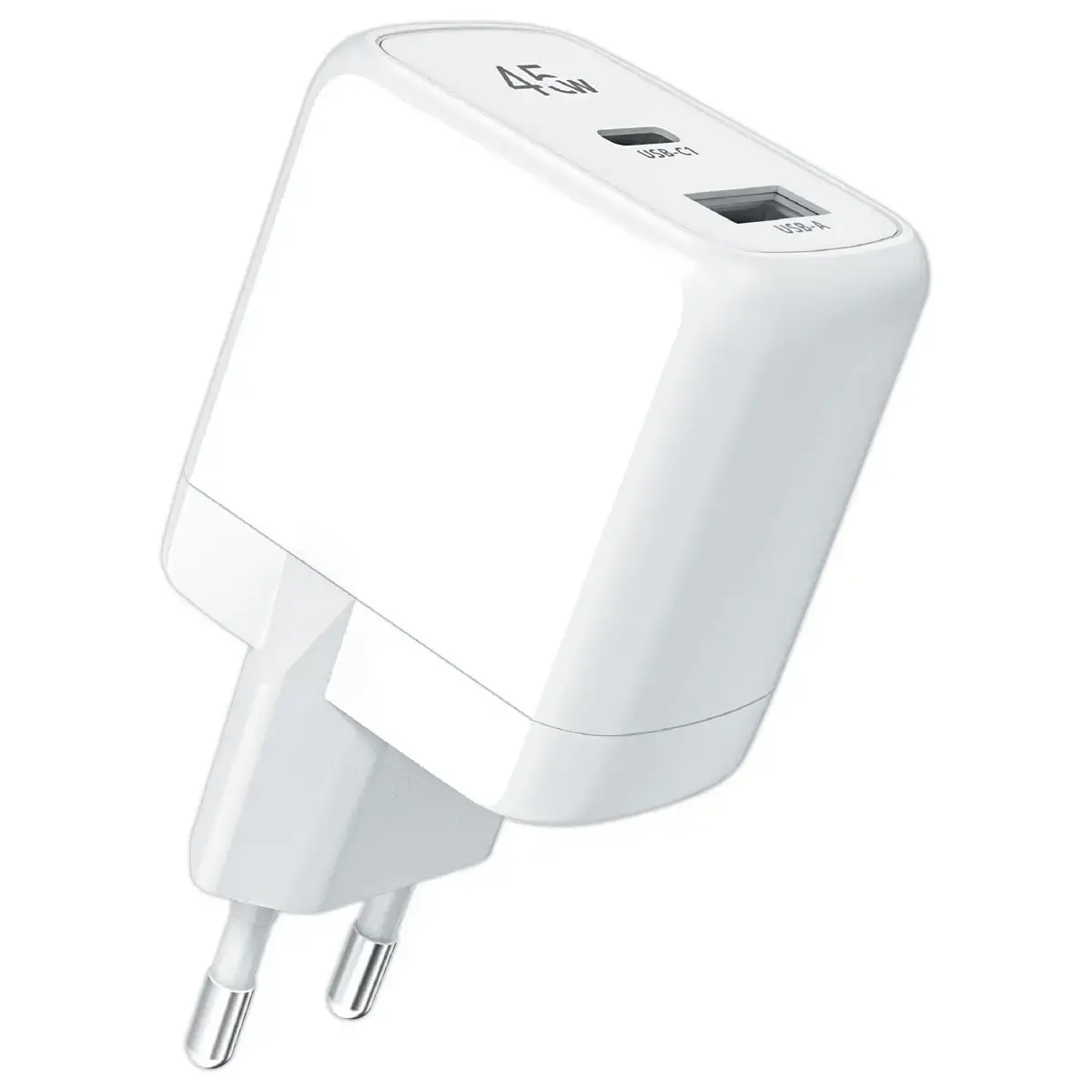 Chargeur secteur GAN 2 ports USB 45W