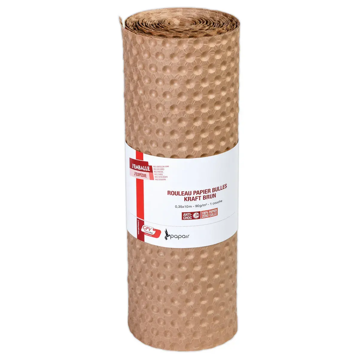 Rouleau bulle papier 0,35 X 10 m - GPV Pack'n Post