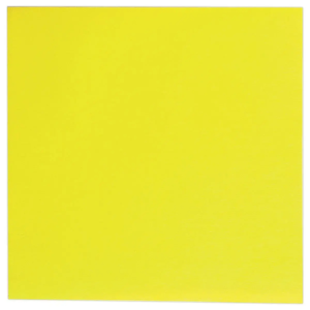 Bloc notes adh&eacute;sives 75 x 75 mm jaune fluo 