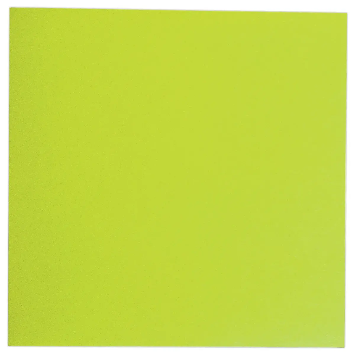 Bloc notes adh&eacute;sives 75 x 75 mm vert fluo 