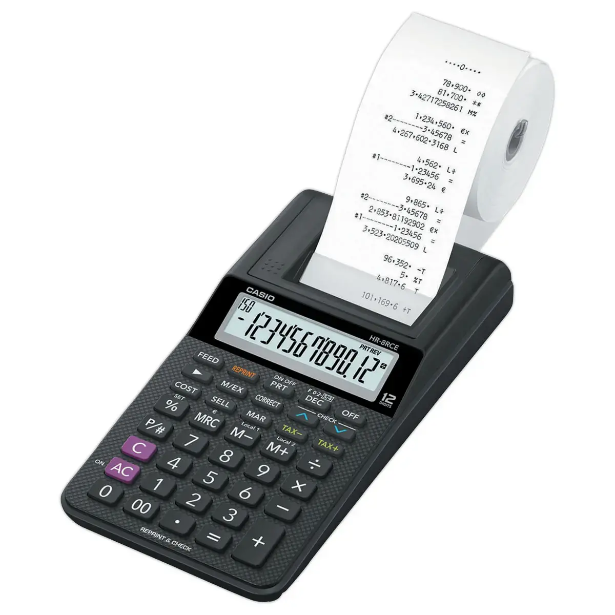 Calculatrice imprimante Casio HR-8RCE 