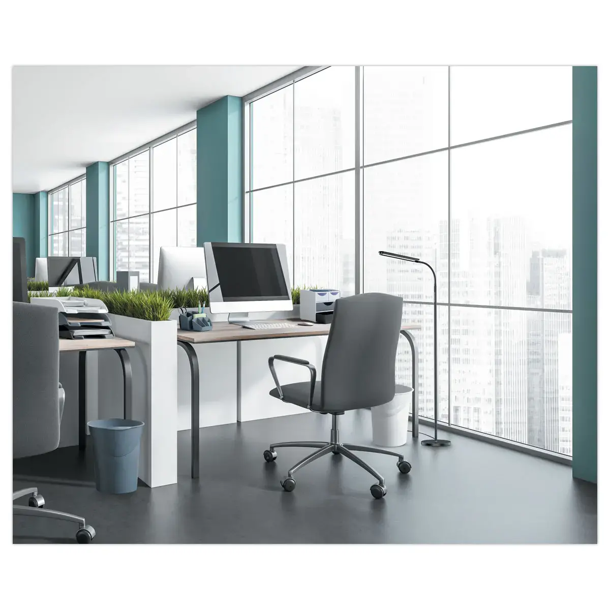 Lampadaire Led Stellar - Noir