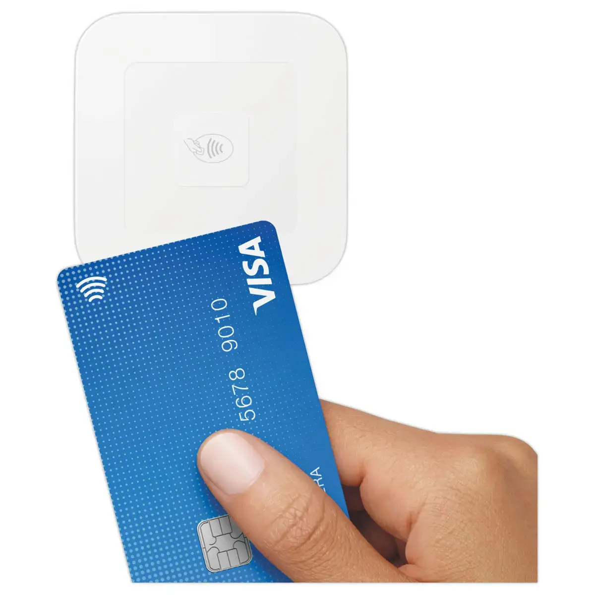 Lecteur de carte bancaire - Blanc