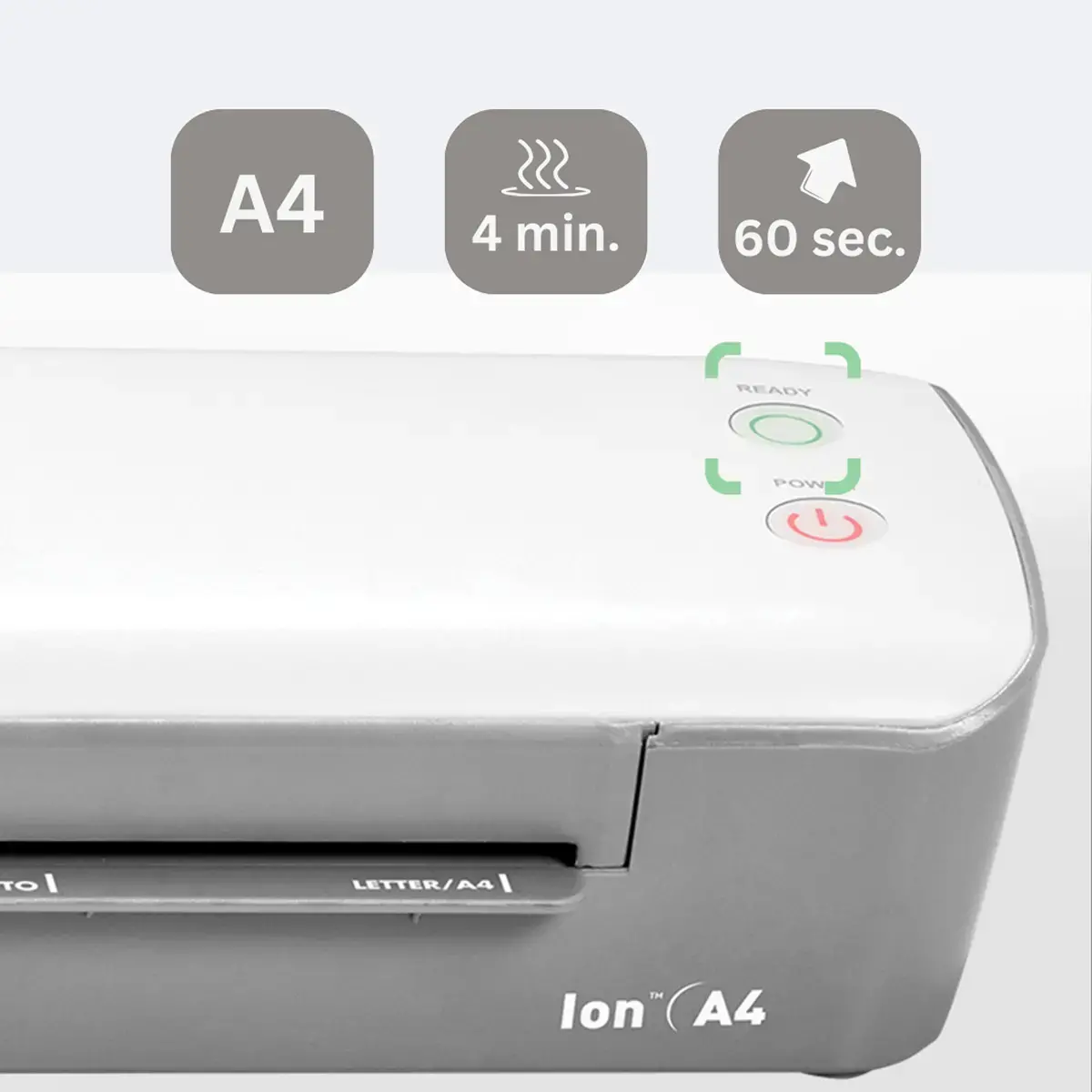 Plastifieuse Ion – A4 - Blanc – Fellowes
