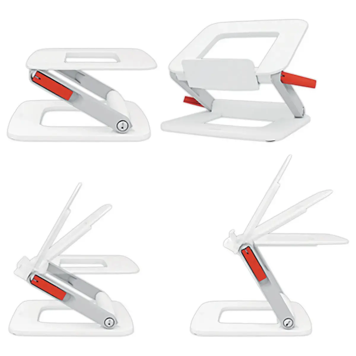 Support multi-angles r&eacute;glable pour ordinateur portable - Blanc - LEITZ 