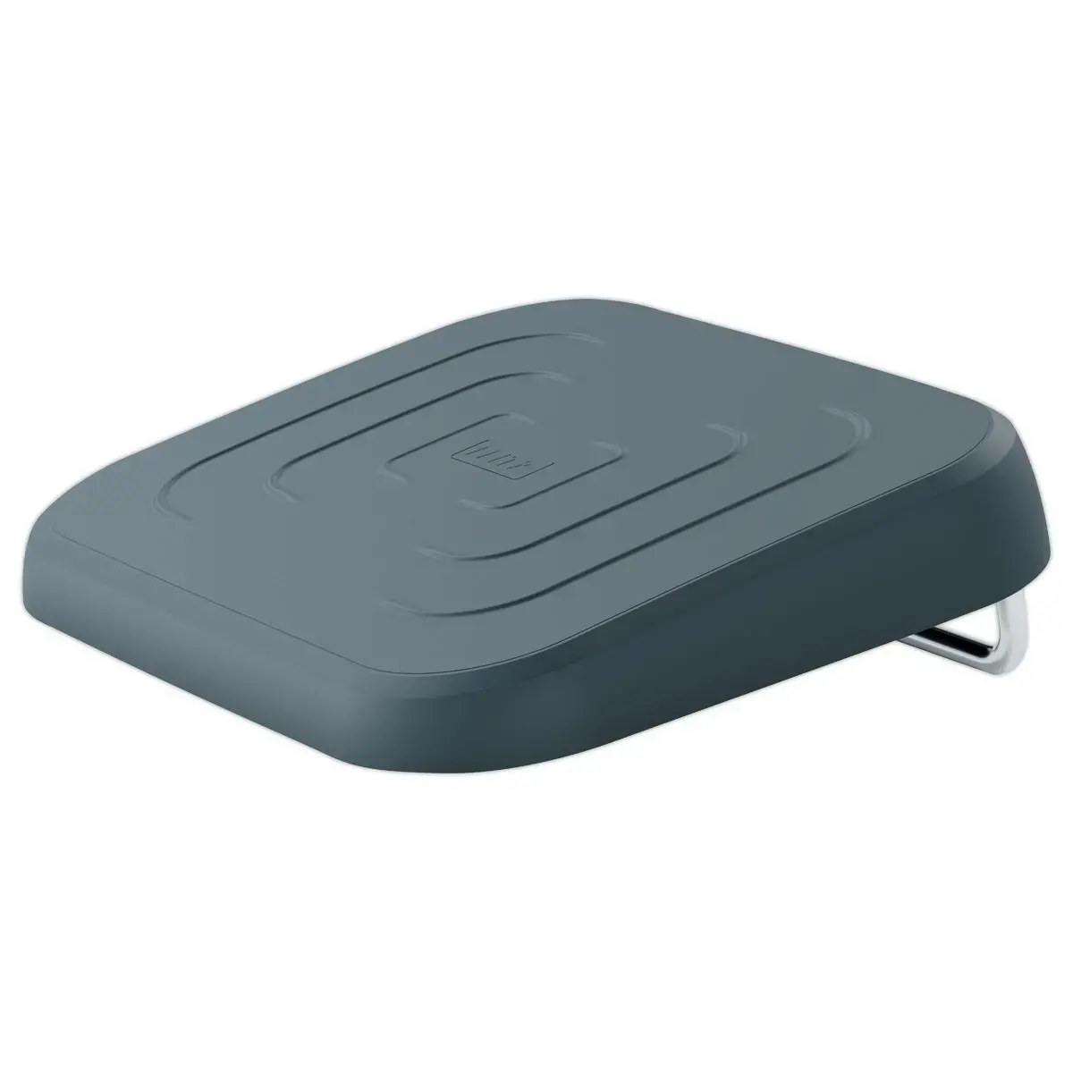 Repose-pieds de bureau ergonomique réglable - Gris foncé - LEITZ